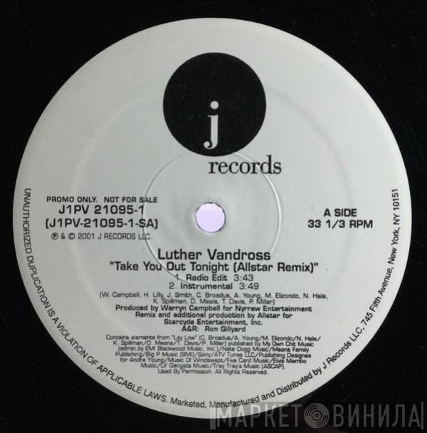 Luther Vandross - Take You Out Tonight (Allstar Remix)