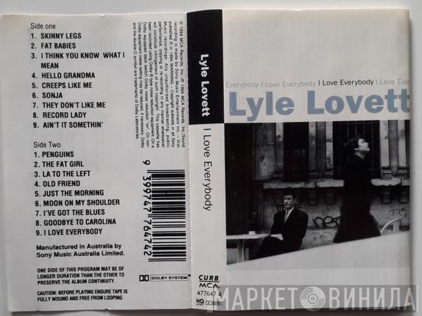  Lyle Lovett  - I Love Everybody