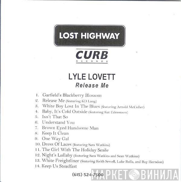  Lyle Lovett  - Release Me