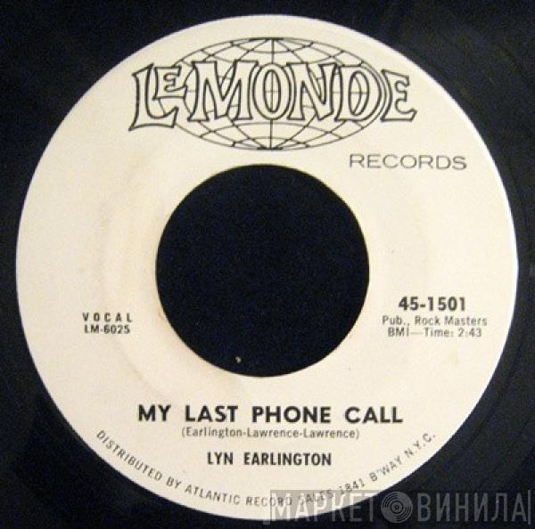 Lyn Earlington - My Last Phone Call / Love Drops