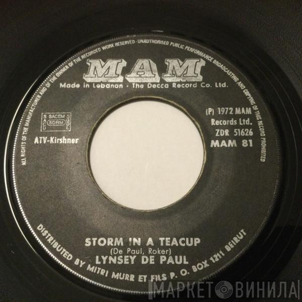  Lynsey De Paul  - Sugar Me / Storm In A Teacup