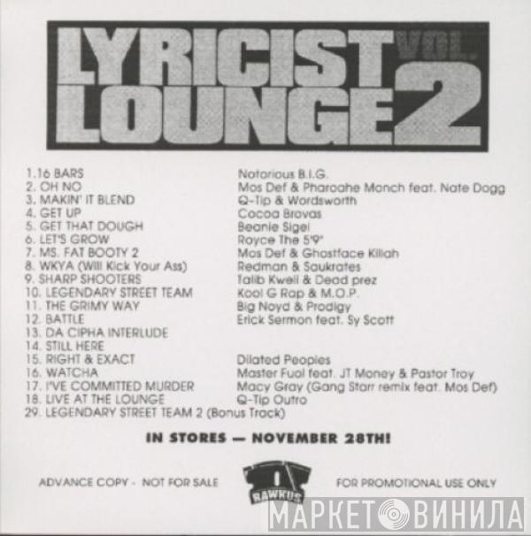  - Lyricist Lounge 2