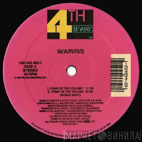 M|A|R|R|S - Pump Up The Volume