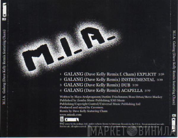  M.I.A.   - Galang (Dave Kelly Remix)