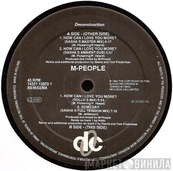  M People  - How Can I Love You More Mixes