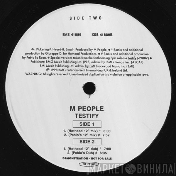  M People  - Testify