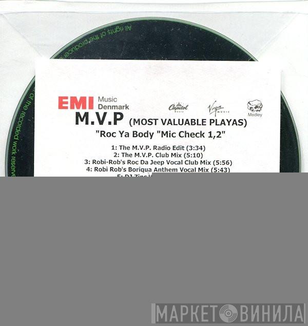  M.V.P.  - Roc Ya Body 'Mic Check 1,2'