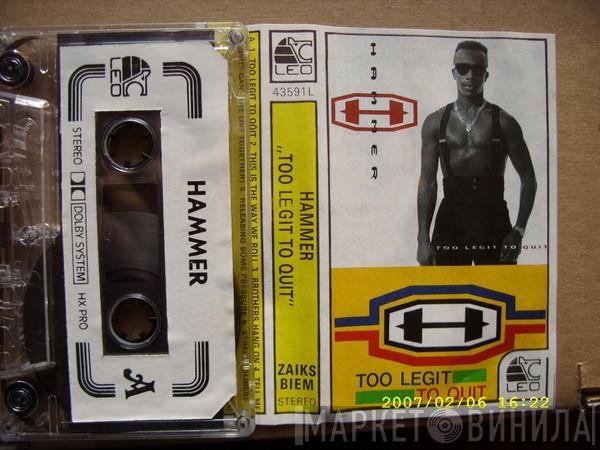  MC Hammer  - Too Legit To Quit