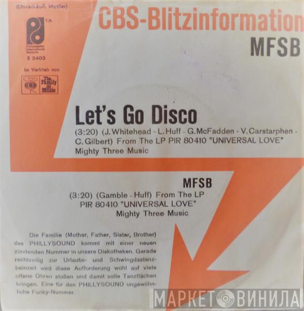  MFSB  - Let's Go Disco
