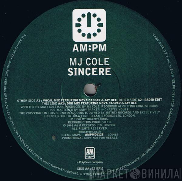  MJ Cole  - Sincere