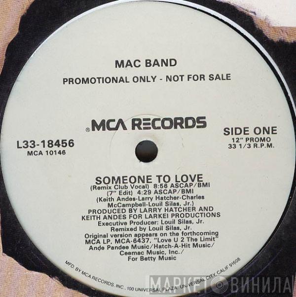  Mac Band Featuring The McCampbell Brothers  - Someone To Love
