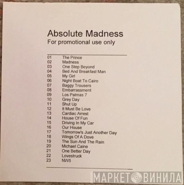  Madness  - Absolute Madness