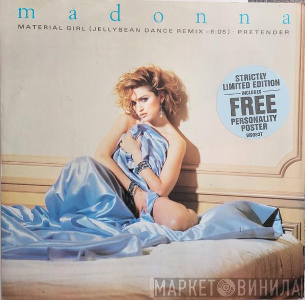  Madonna  - Material Girl (Jellybean Dance Remix - 6:05) / Pretender