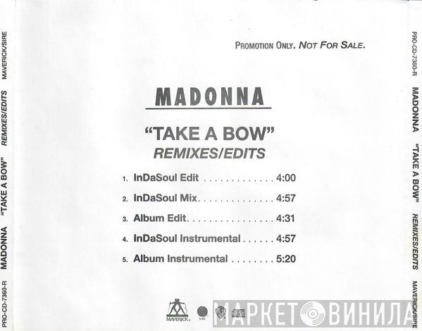  Madonna  - Take A Bow (Remixes/Edits)