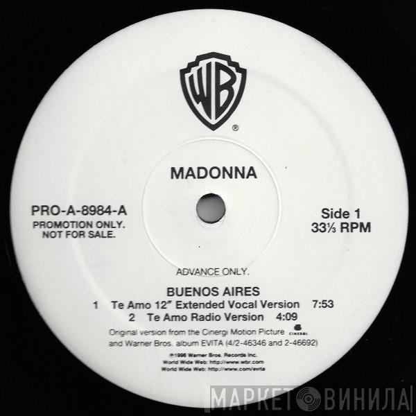  Madonna  - Buenos Aires