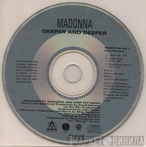  Madonna  - Deeper And Deeper