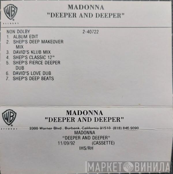  Madonna  - Deeper And Deeper