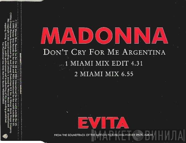 Madonna  - Don't Cry For Me Argentina