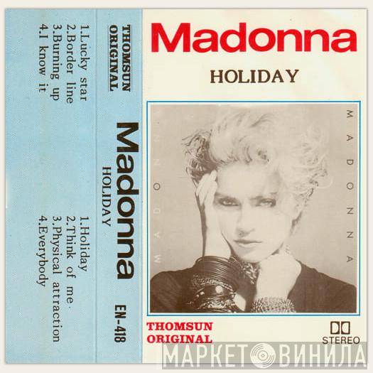  Madonna  - Holiday