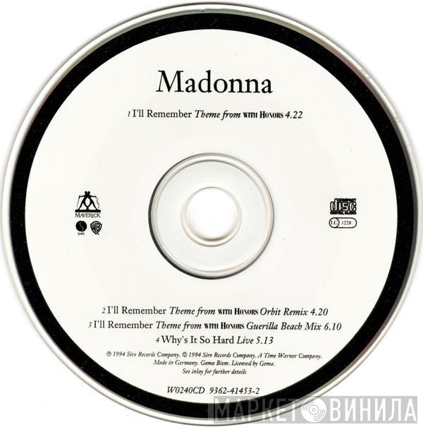  Madonna  - I'll Remember (Theme From With Honors)