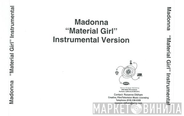  Madonna  - Material Girl (Instrumental Version)