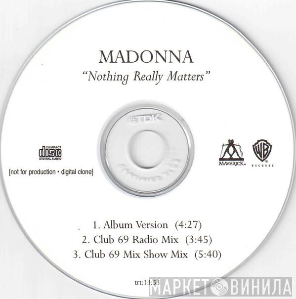  Madonna  - Nothing Really Matters