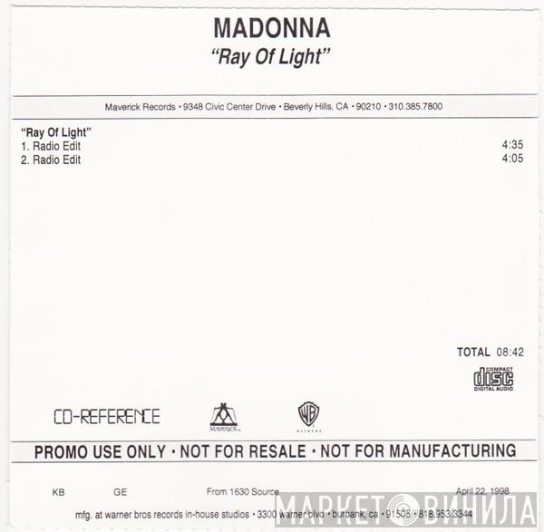  Madonna  - Ray Of Light