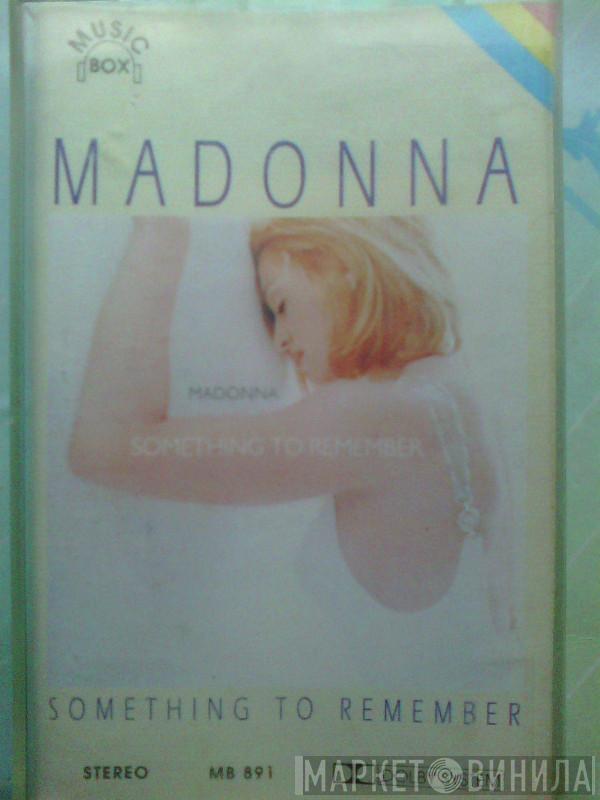  Madonna  - Something To Remember