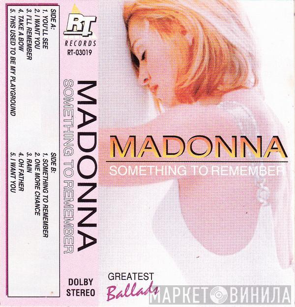  Madonna  - Something To Remember