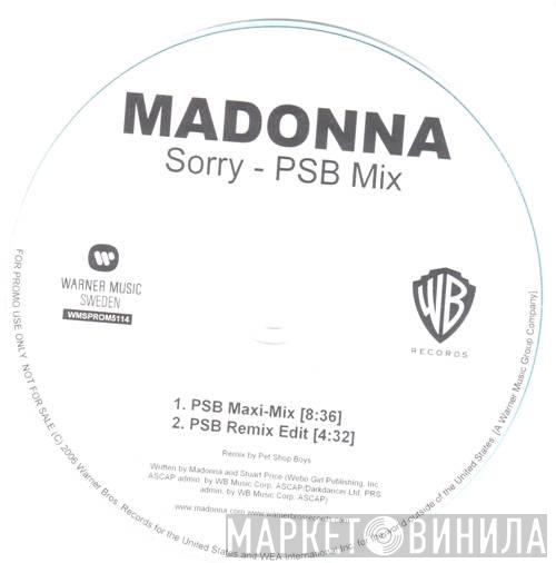  Madonna  - Sorry - PSB Mix