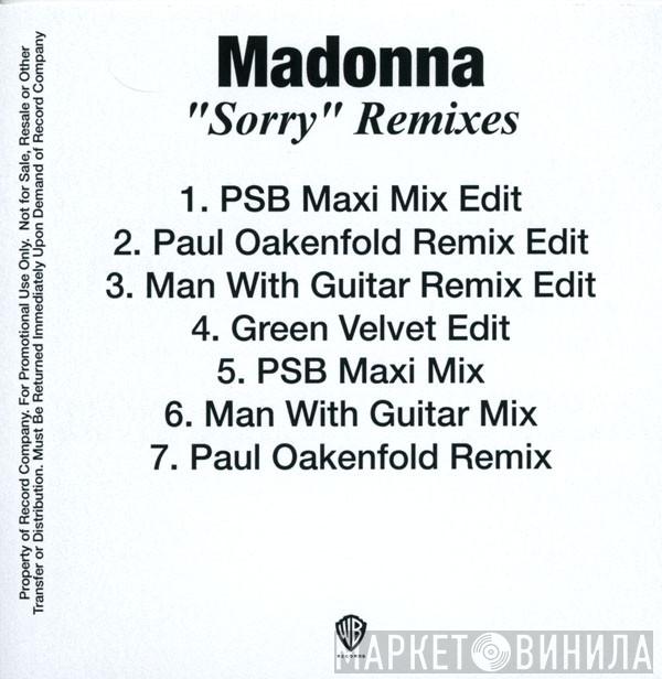  Madonna  - Sorry Remixes