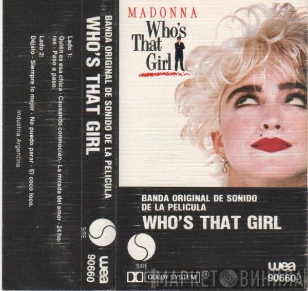  Madonna  - Who's That Girl (Banda Original De Sonido De La Película)