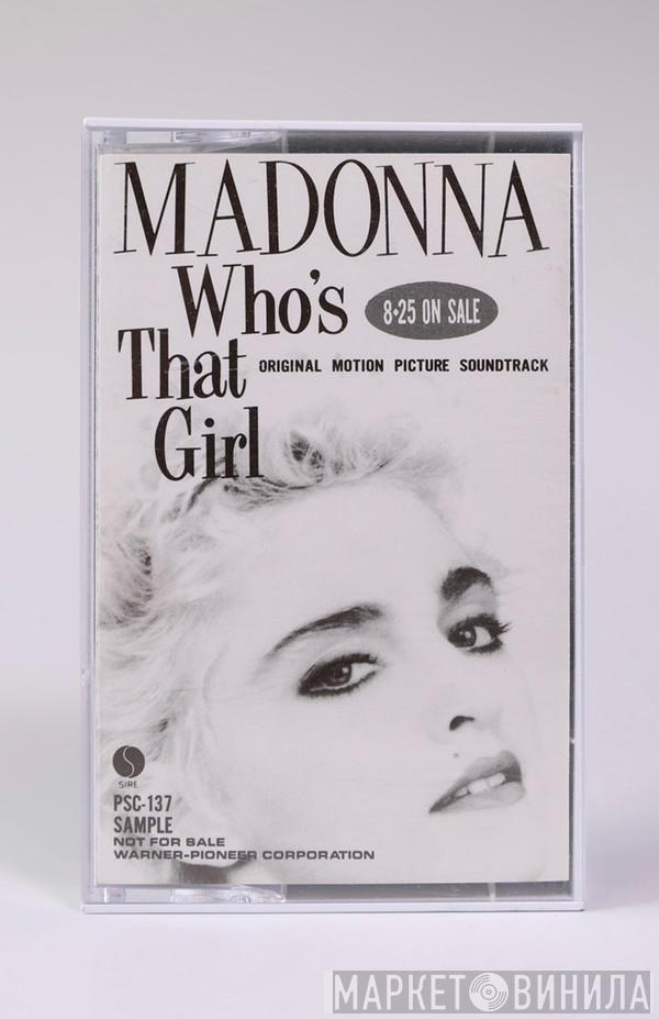  Madonna  - Who's That Girl (Original Motion Picture Soundtrack)