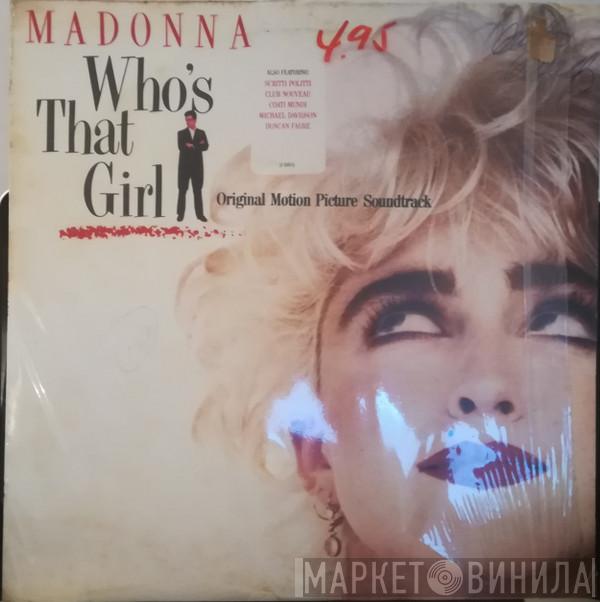 Madonna  - Who's That Girl (Original Motion Picture Soundtrack)