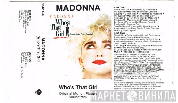  Madonna  - Who's That Girl (Original Motion Picture Soundtrack)