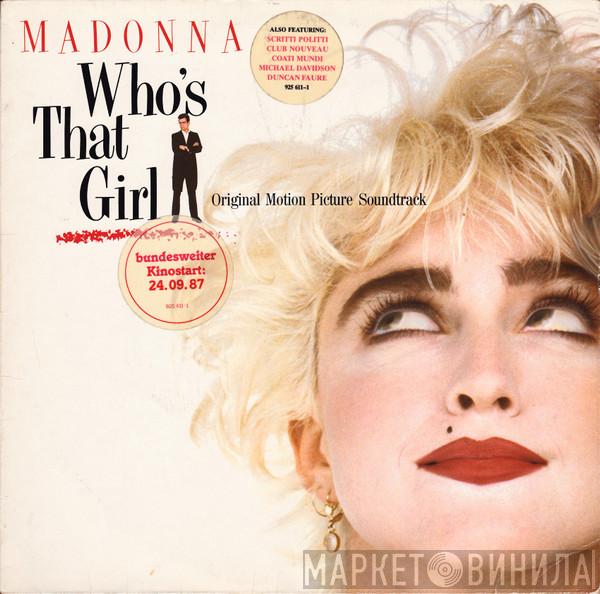 Madonna - Who's That Girl (Original Motion Picture Soundtrack)