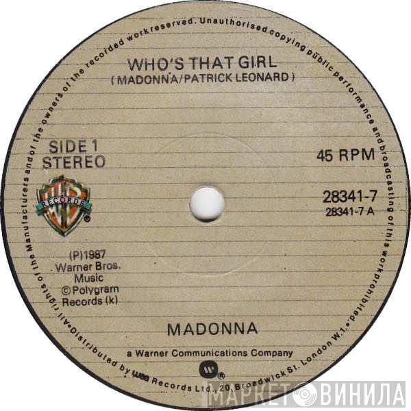  Madonna  - Who's That Girl