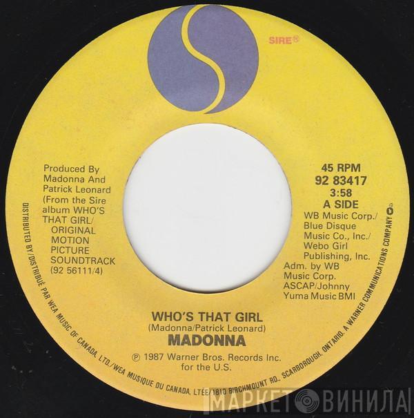  Madonna  - Who's That Girl