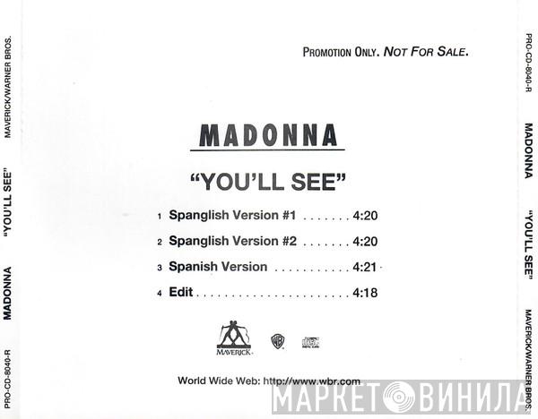  Madonna  - You'll See