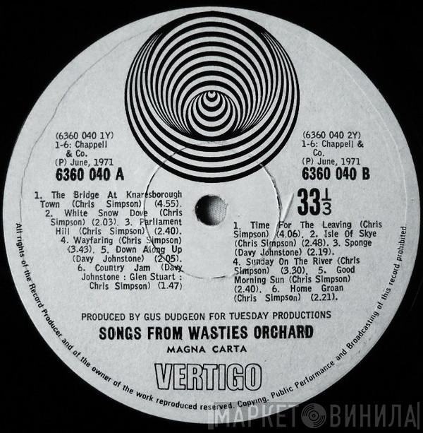  Magna Carta  - Songs From Wasties Orchard
