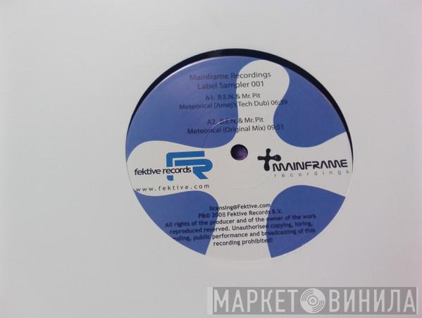  - Mainframe Recordings Label Sampler 001