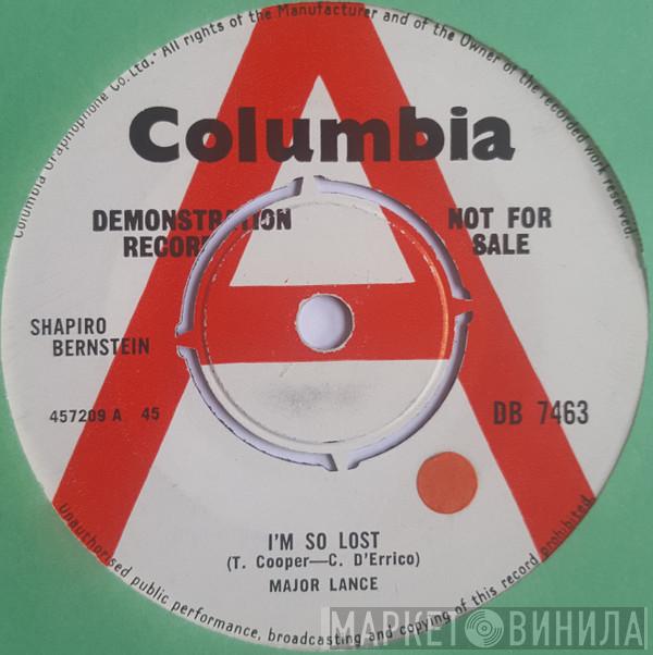  Major Lance  - I'm So Lost / Sometimes I Wonder