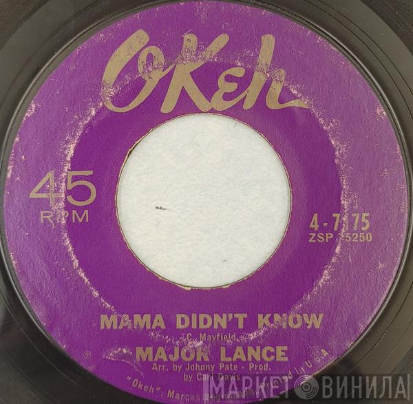  Major Lance  - The Monkey Time / Mama Didn't Know