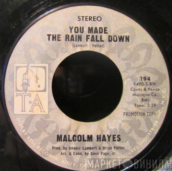 Malcolm Hayes - You Made The Rain Fall Down