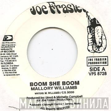 Mallory Williams - Boom She Boom