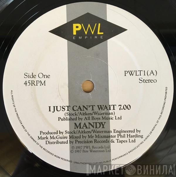 Mandy Smith - I Just Can't Wait
