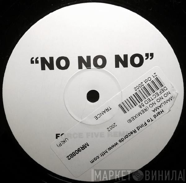 Manijama - No No No