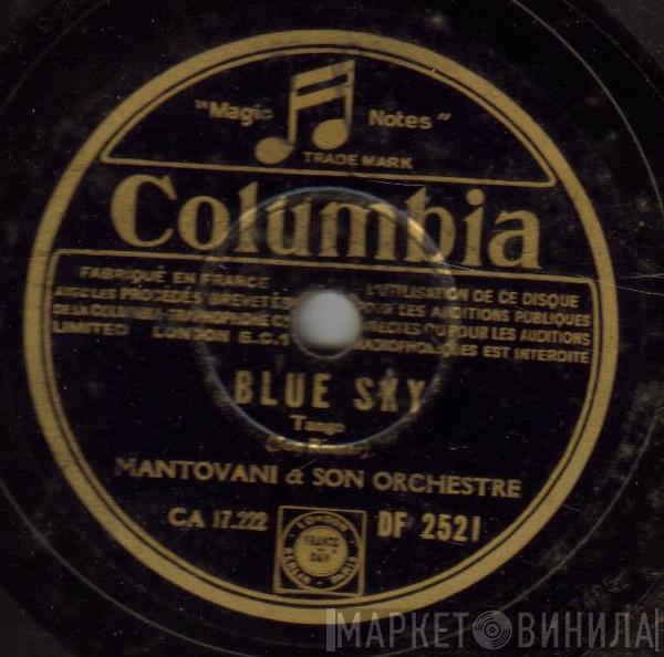  Mantovani And His Orchestra  - Blue Sky / Hear My Song Violetta
