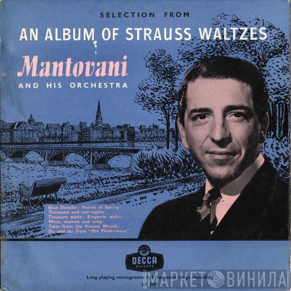  Mantovani And His Orchestra  - An Album Of Strauss Waltzes