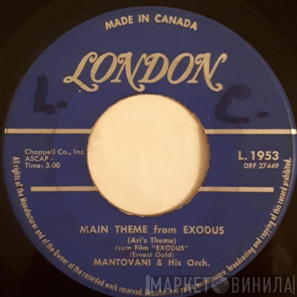  Mantovani And His Orchestra  - Main Theme From Exodus (Ari's Theme)